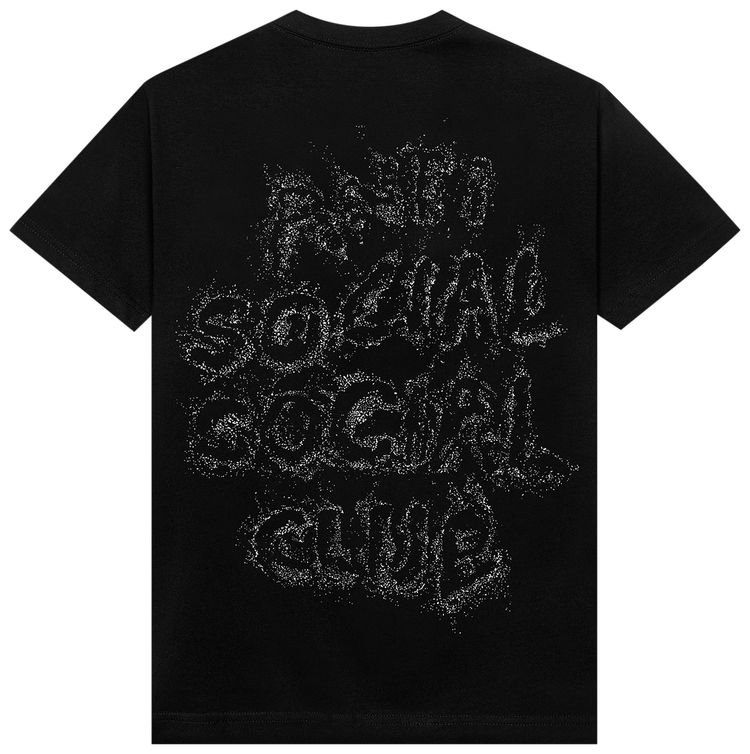 Anti Social Social Club x Sadboyz Sugar Tee Black
