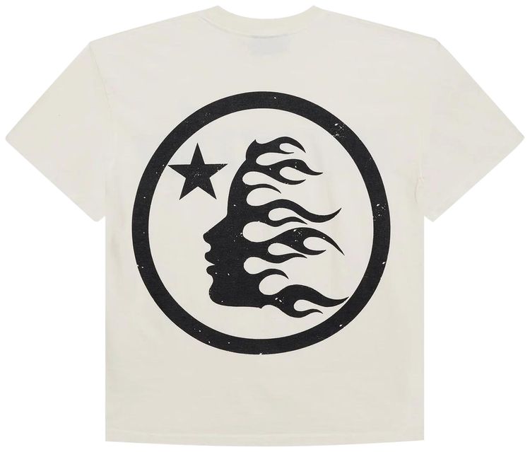 Hellstar Classic T Shirt Gel Print WhiteBlack