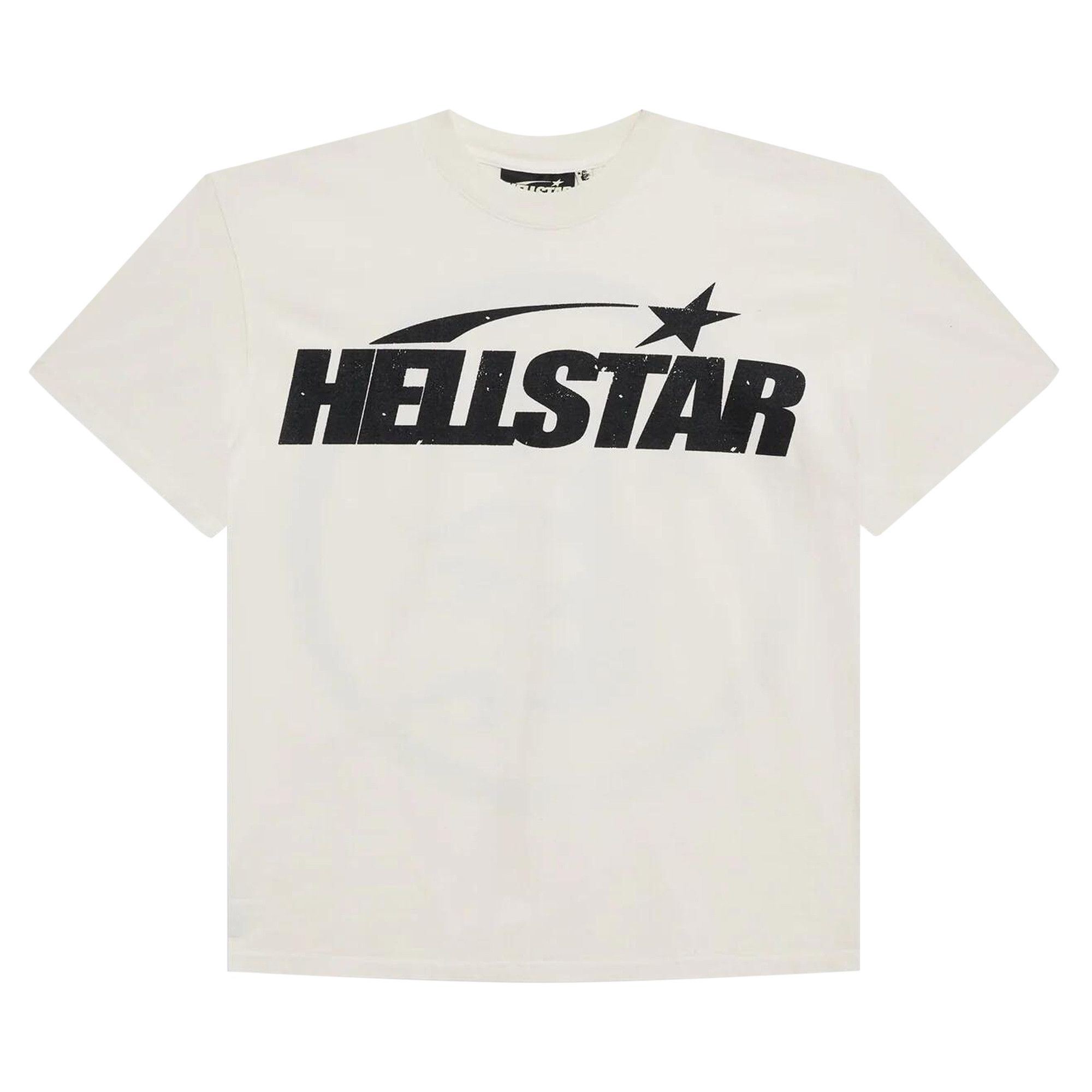 Buy Hellstar Classic T-Shirt Gel Print 'White/Black' - HSCCTEE001