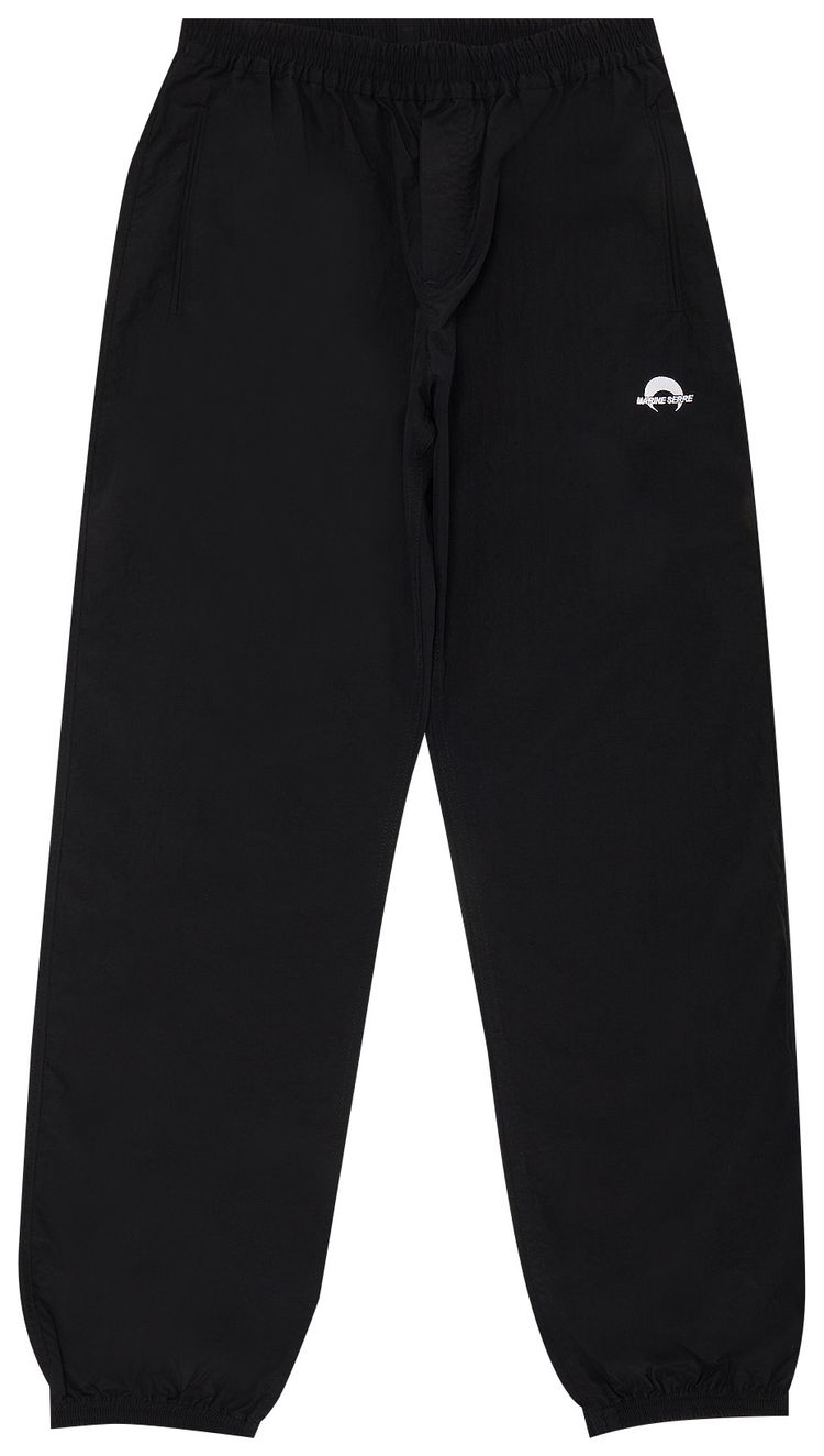 Marine Serre MS Sport Nylon Track Pants Black