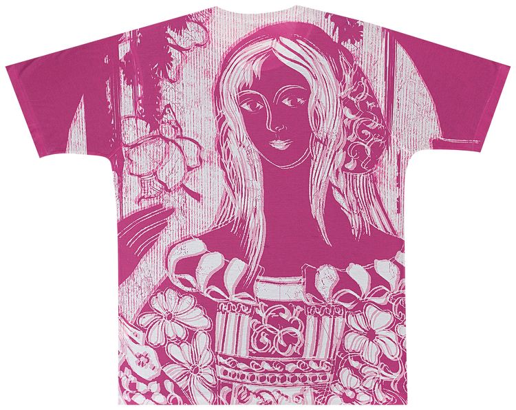 Craig Green Printed Back Tee Pink