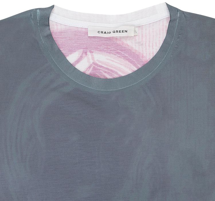 Craig Green Printed Back Tee Pink