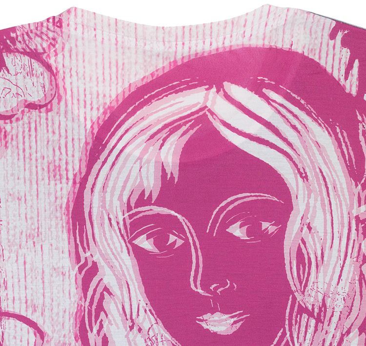 Craig Green Printed Back Tee Pink