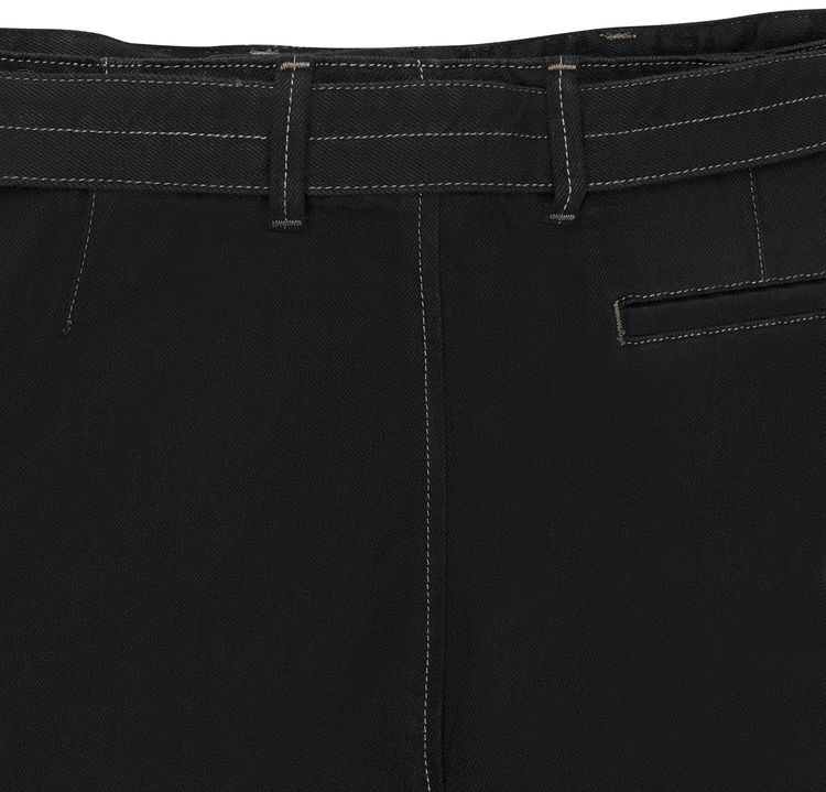 Lemaire Twisted Pants Black