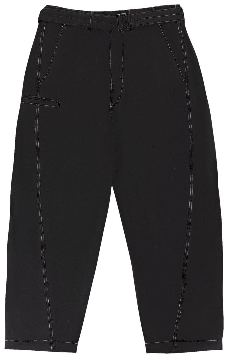 Lemaire Twisted Pants Black