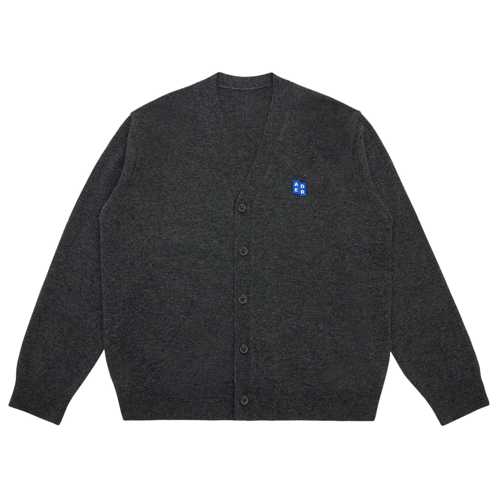 Buy Ader Error TRS Tag Cardigan 'Charcoal' - BMSGFYKT0701CC | GOAT
