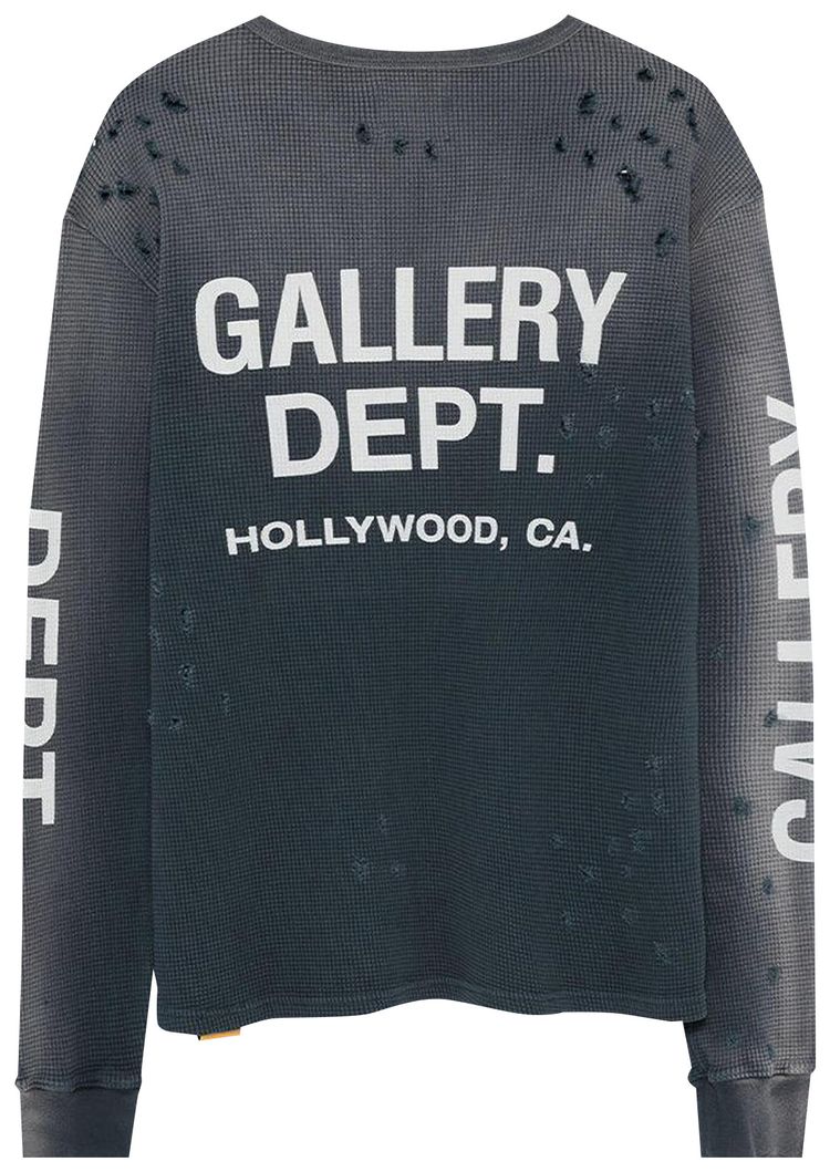 Gallery Dept Urcle Thermal Long Sleeve Black