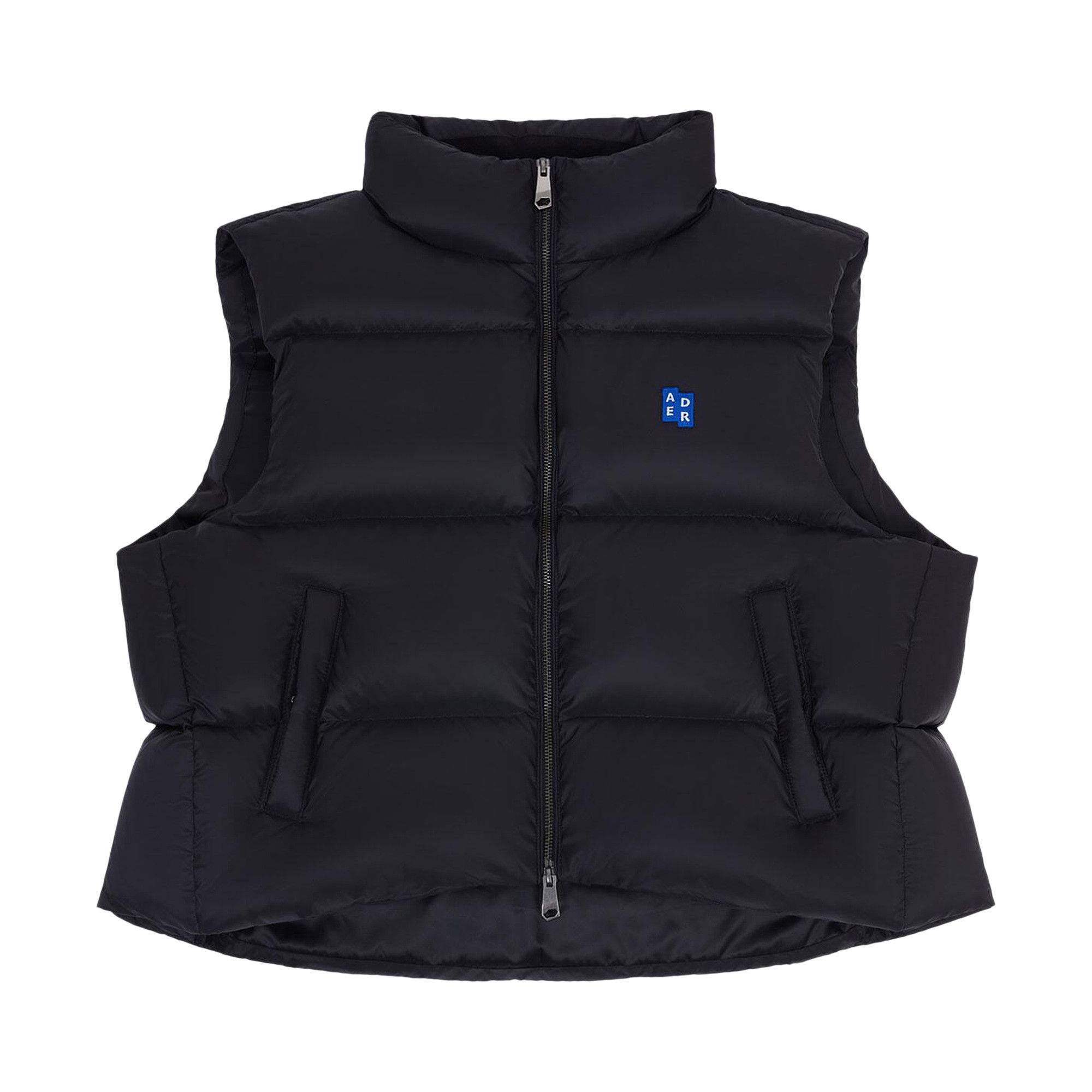 Buy Ader Error TRS Tag Puffer Vest 'Black' - BM42FYDW0404BK