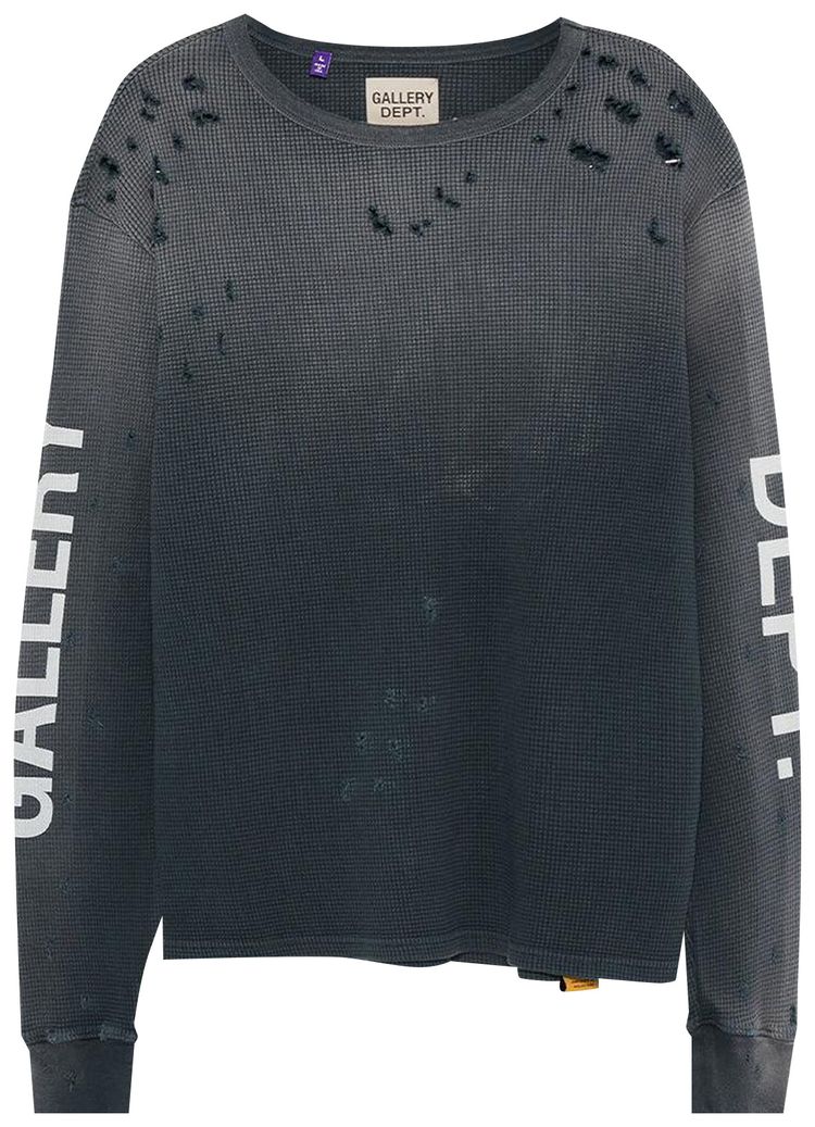 Gallery Dept Urcle Thermal Long Sleeve Black