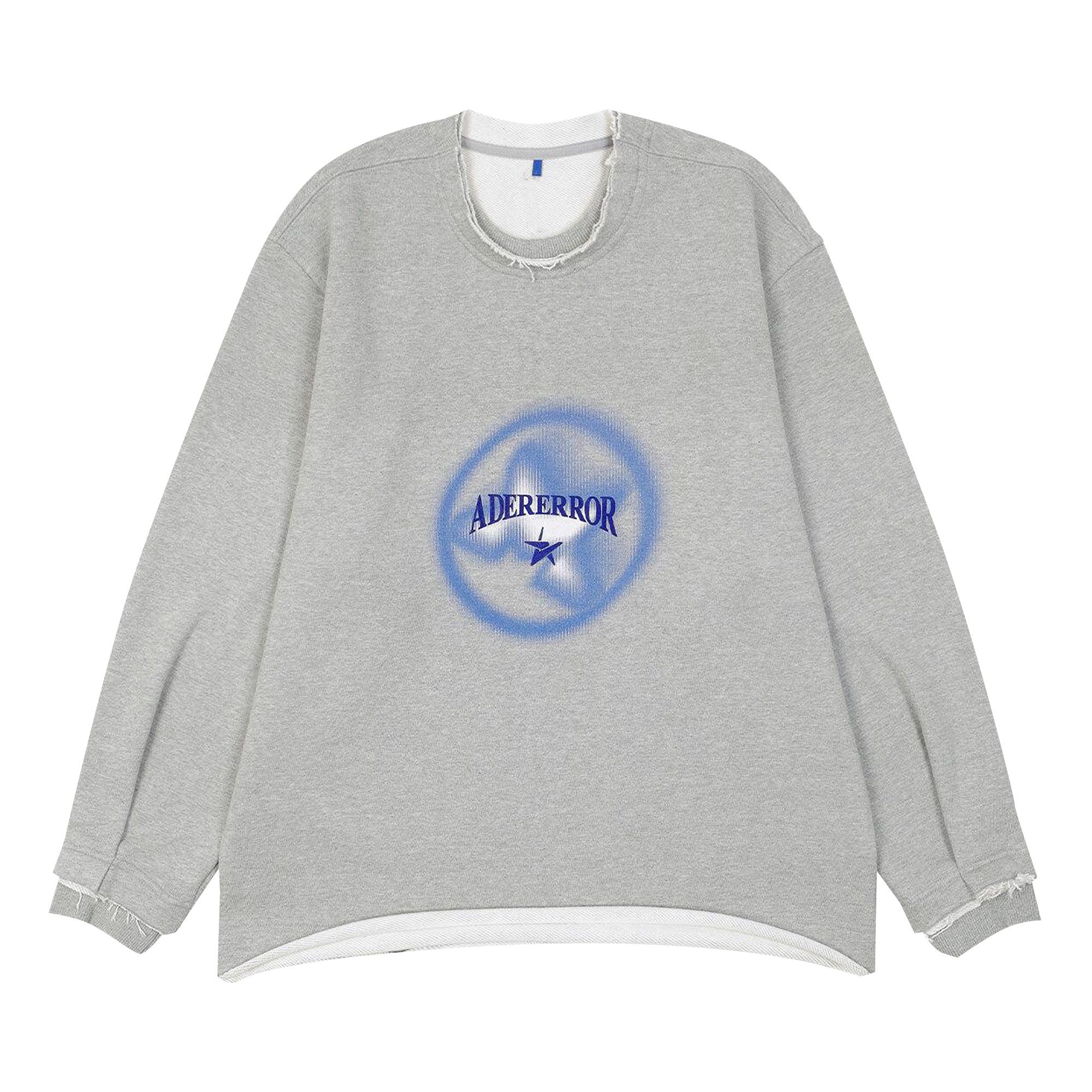 Buy Ader Error Sweatershirt 'Grey' - BN01FWSW0102GR | GOAT