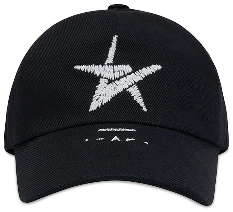 Ader Error Embroidered Baseball Cap Black