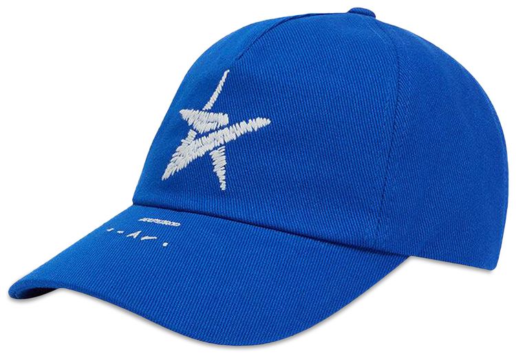 Ader Error Embroidered Baseball Cap Blue