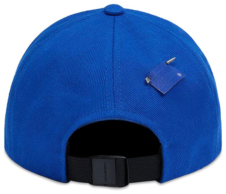 Ader Error Embroidered Baseball Cap Blue
