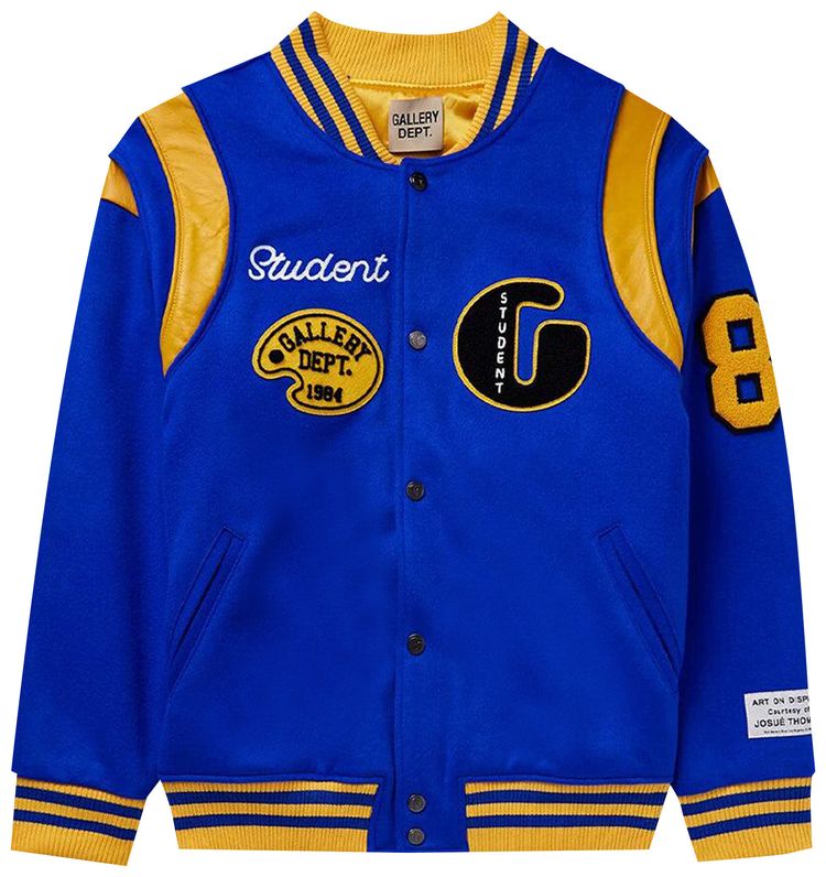 Gallery Dept Student Varsity Jacket Blue