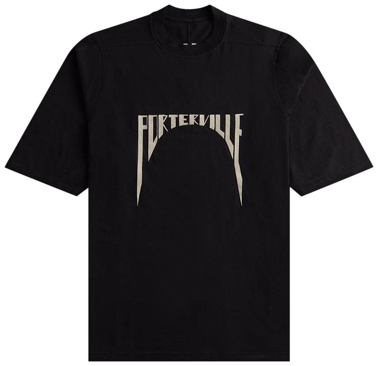 Rick Owens Porterville T Shirt BlackPearl