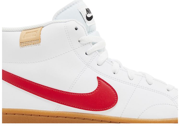 Nike Wmns Court Royale 2 Mid White Siren Red Gum