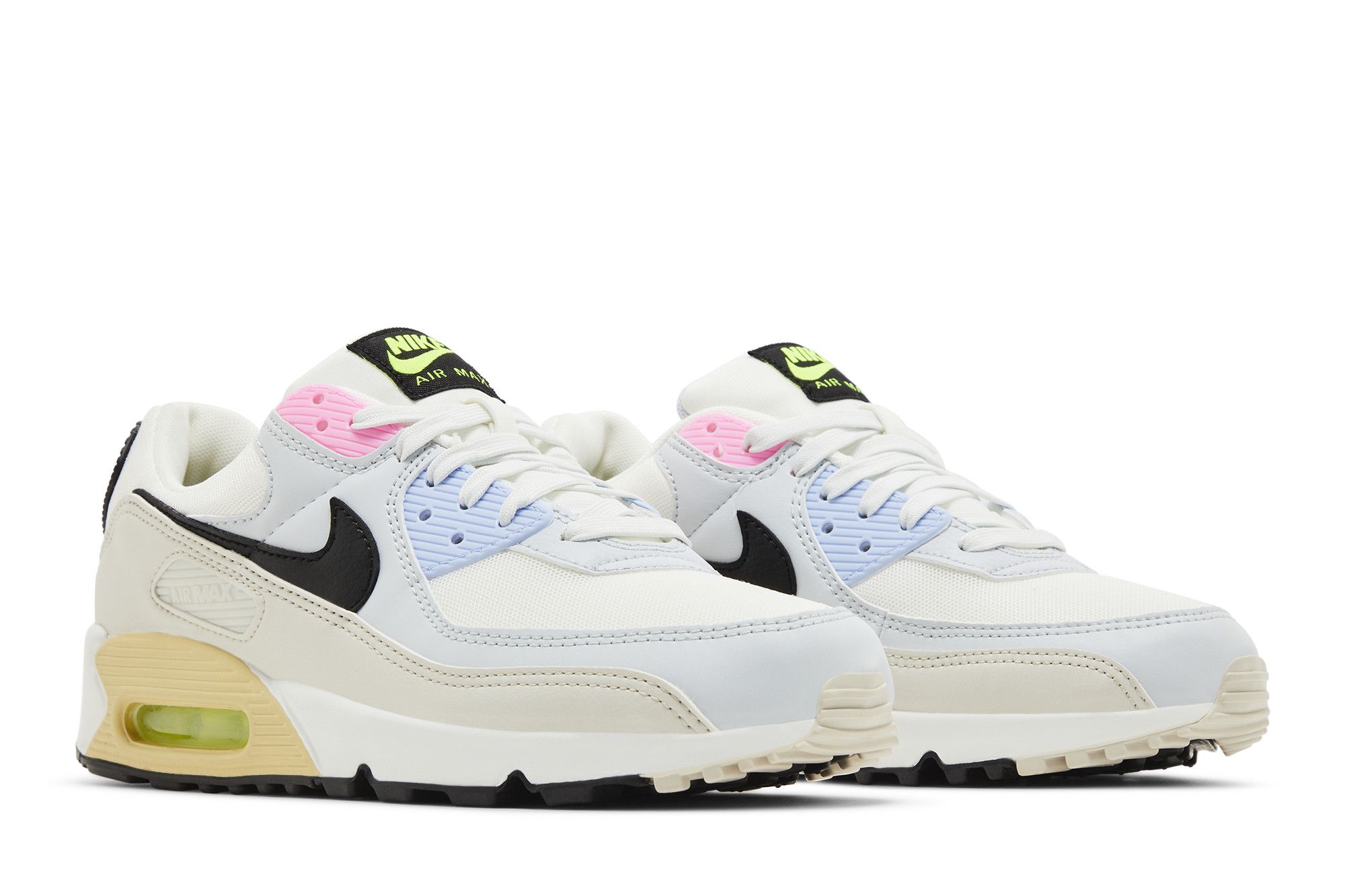 Size 10.0 Wmns Air Max 90 Multi Color Pastel