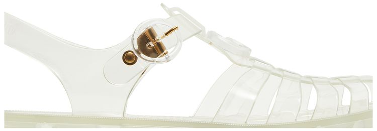Gucci Wmns GG Fisherman Sandal Clear