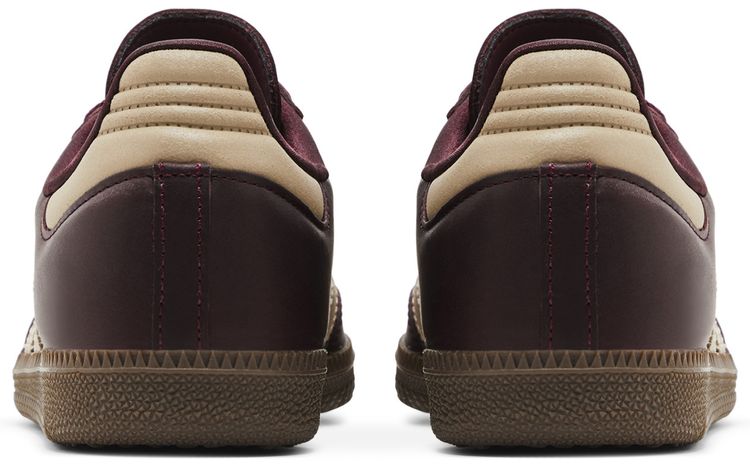 Adidas Wmns Samba OG Maroon Crystal Sand