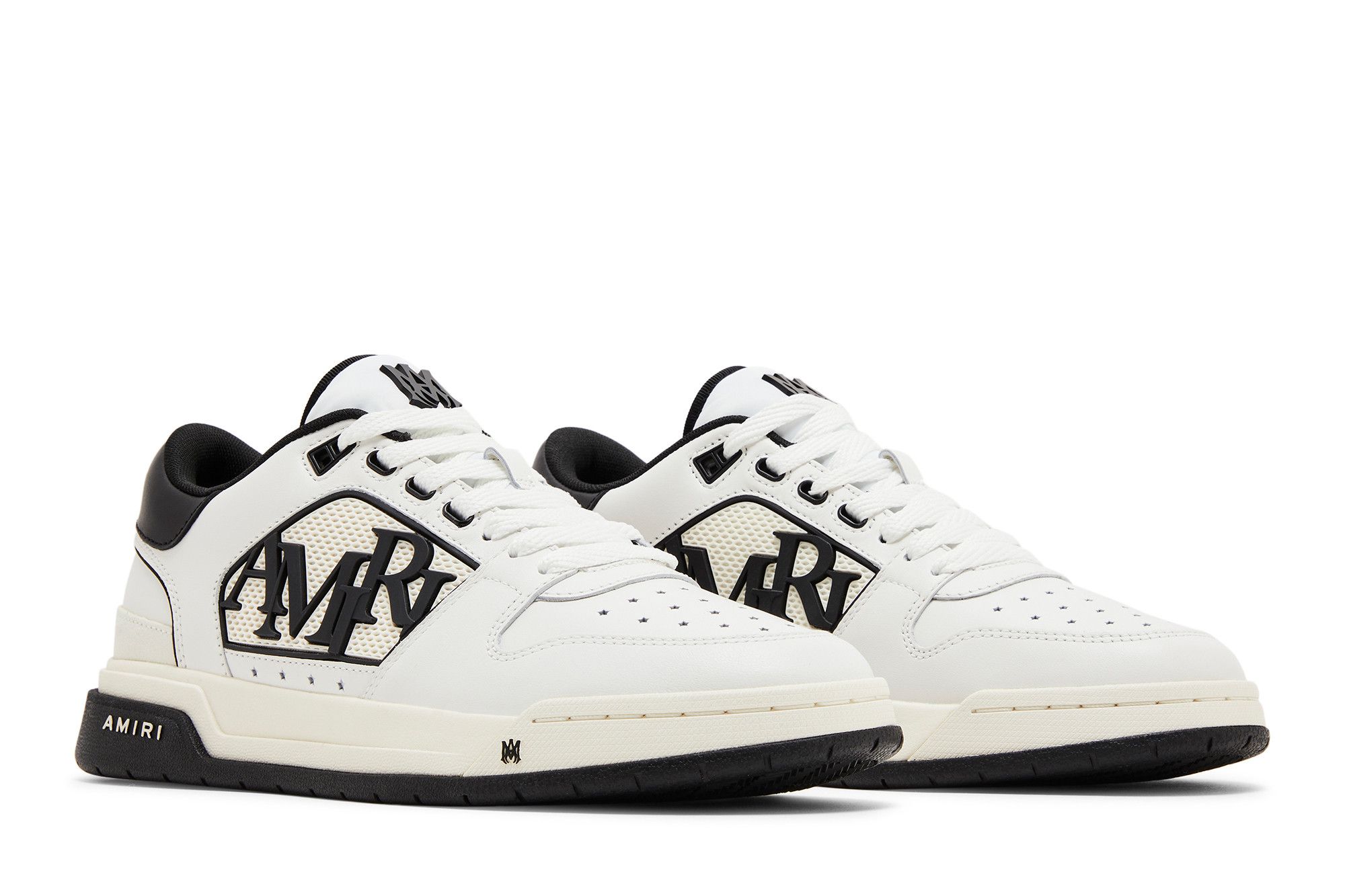 Buy Amiri Classic Low 'White Black' - AMFOSR1043 111 | GOAT
