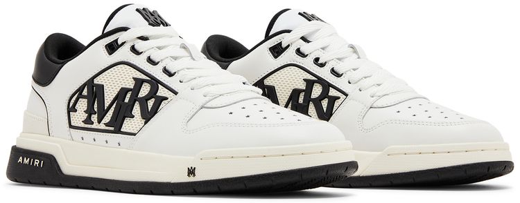 Amiri Classic Low White Black