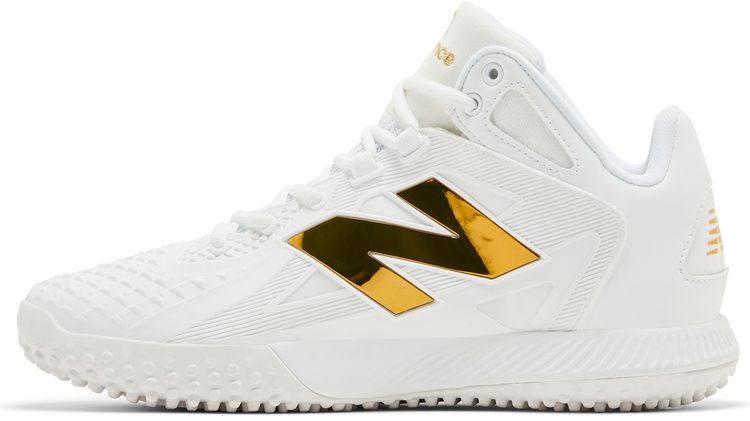 New Balance Ohtani 1 TF White Metallic Gold