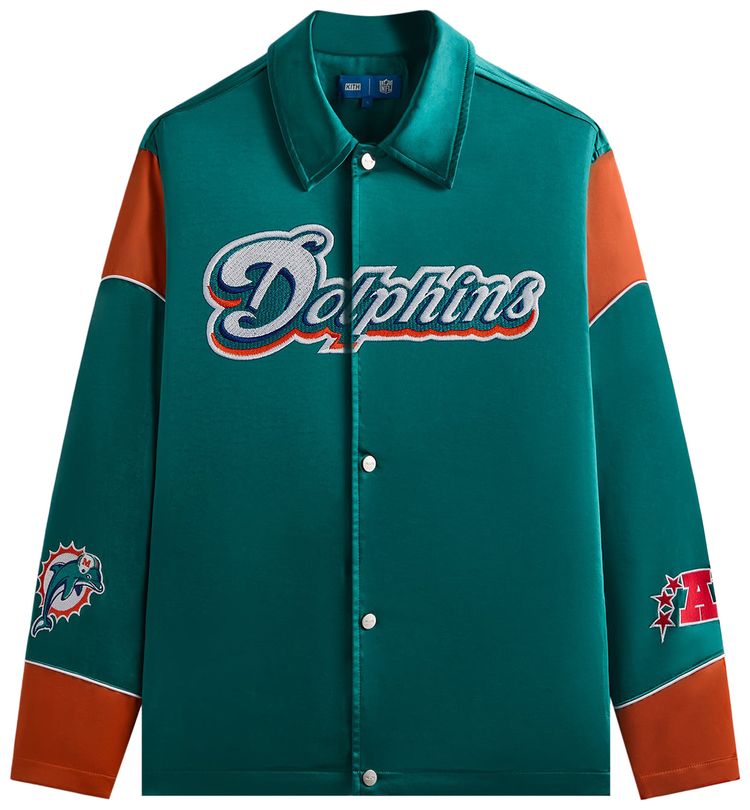 Kith  47 for the NFL Dolphins Kieran Coaches Jacket Center