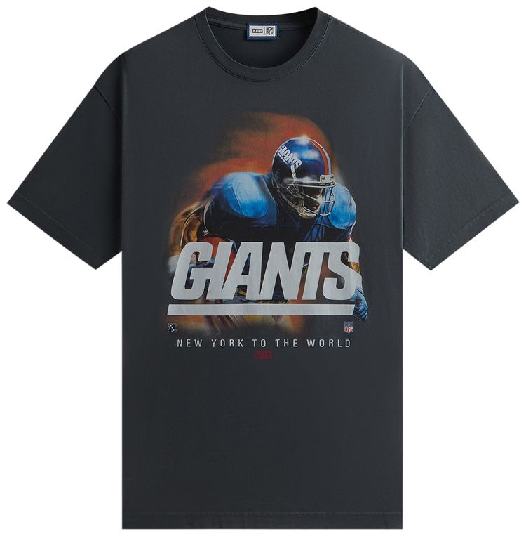 Kith  47 for the NFL Giants Vintage Tee Nocturnal