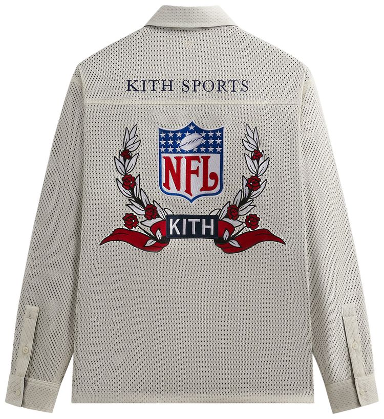 Kith  47 for the NFL Giants Reversible Ginza Silk