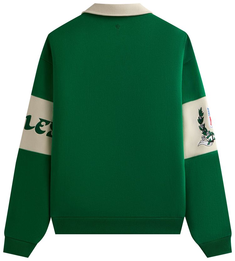Kith  47 for the NFL Eagles Nelson Collared Pullover Parrot