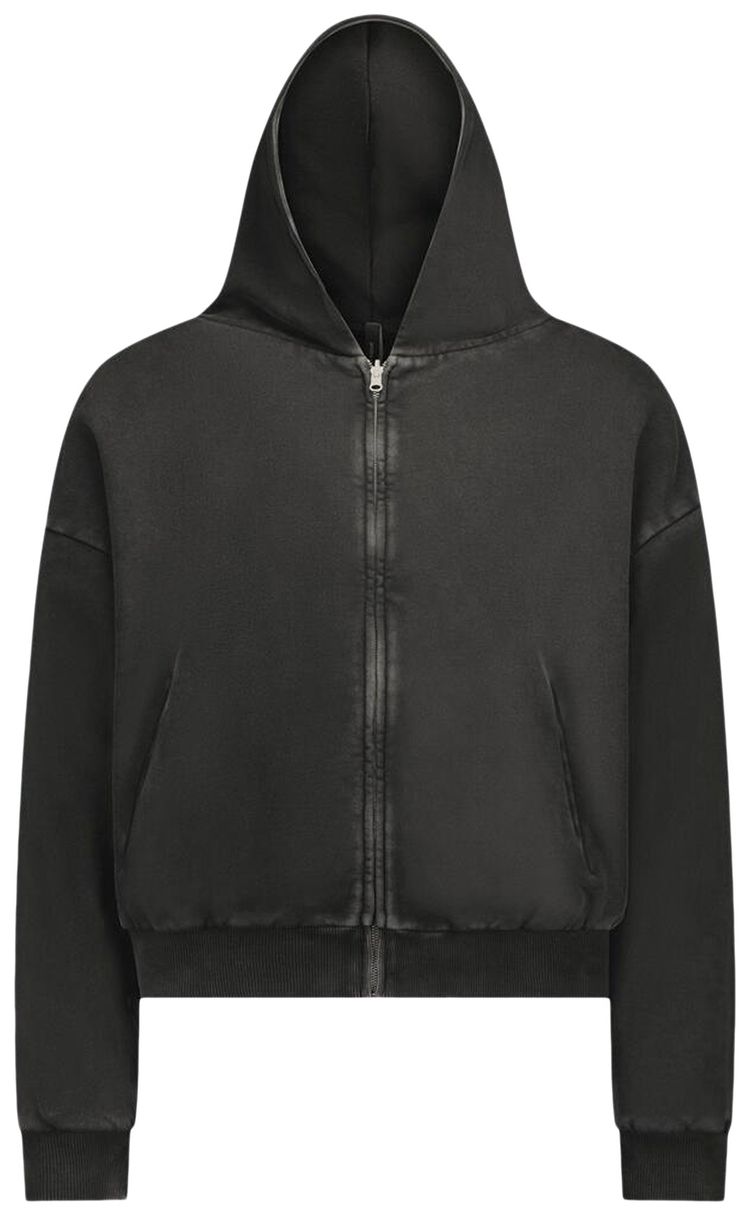 Entire Studios Thermal Hood Washed Black