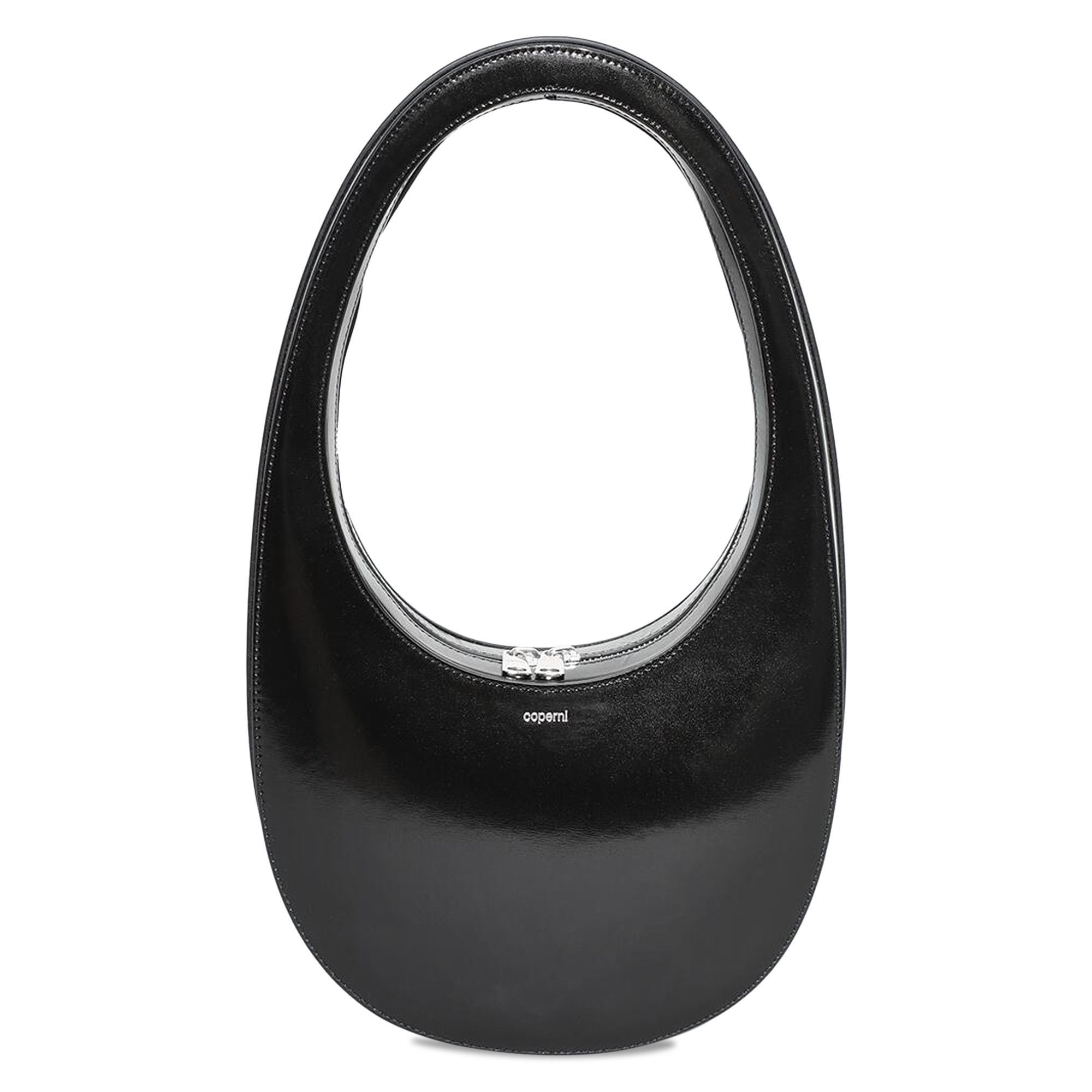 Buy Coperni Swipe Shoulder Bag 'Black-Silver Blkslv' - COPBA01493