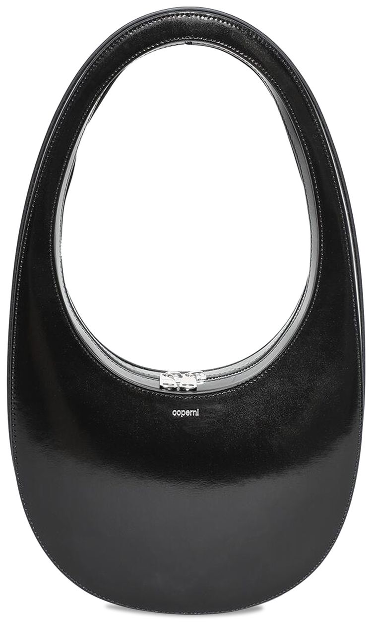 Coperni Swipe Shoulder Bag Black Silver Blkslv