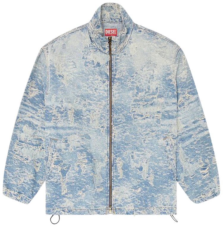 Diesel D Krap FSF Zip Jacket Light Blue