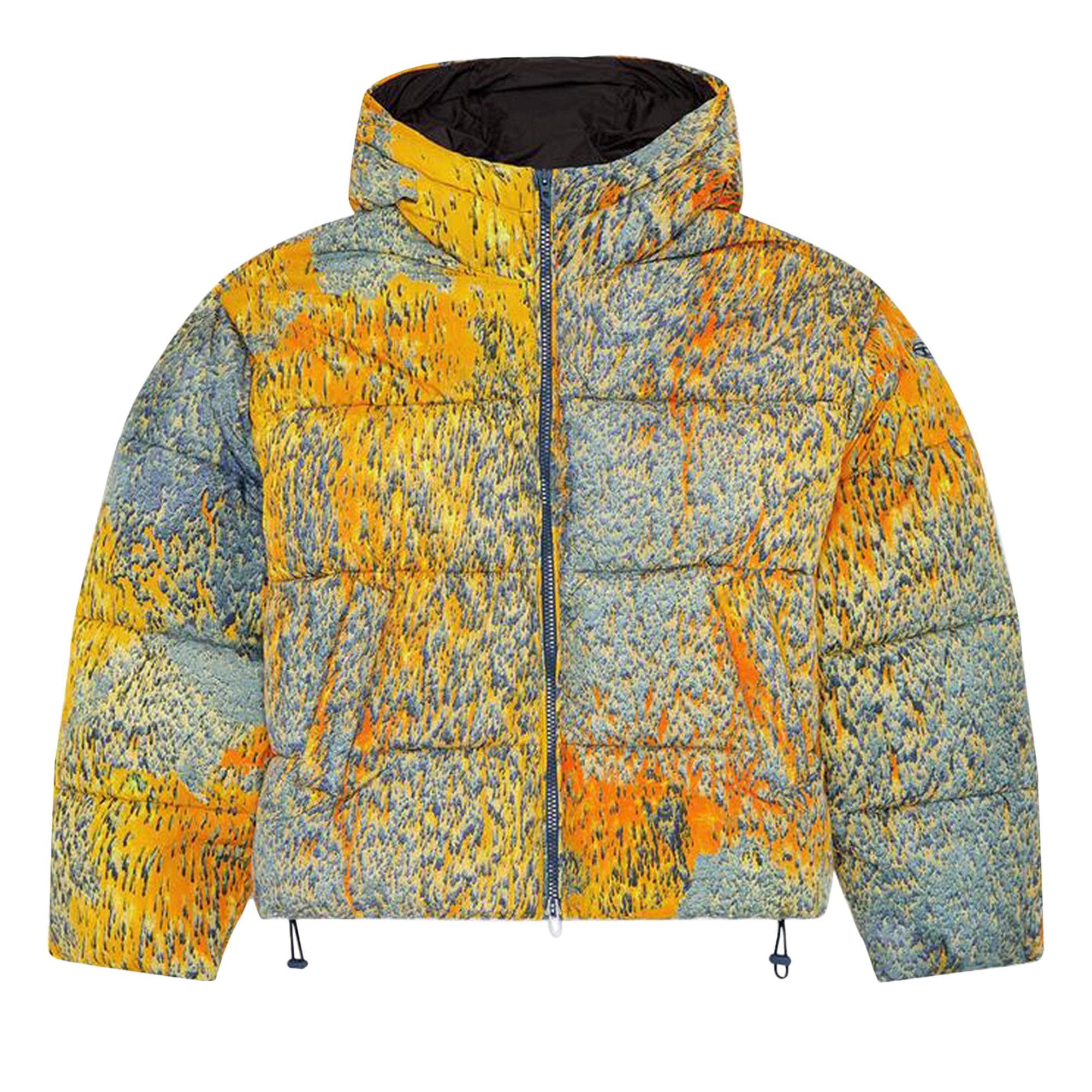 Buy Diesel W-Bogaert Puffer Jacket 'Blue/Orange' - A14520 0NKBJ