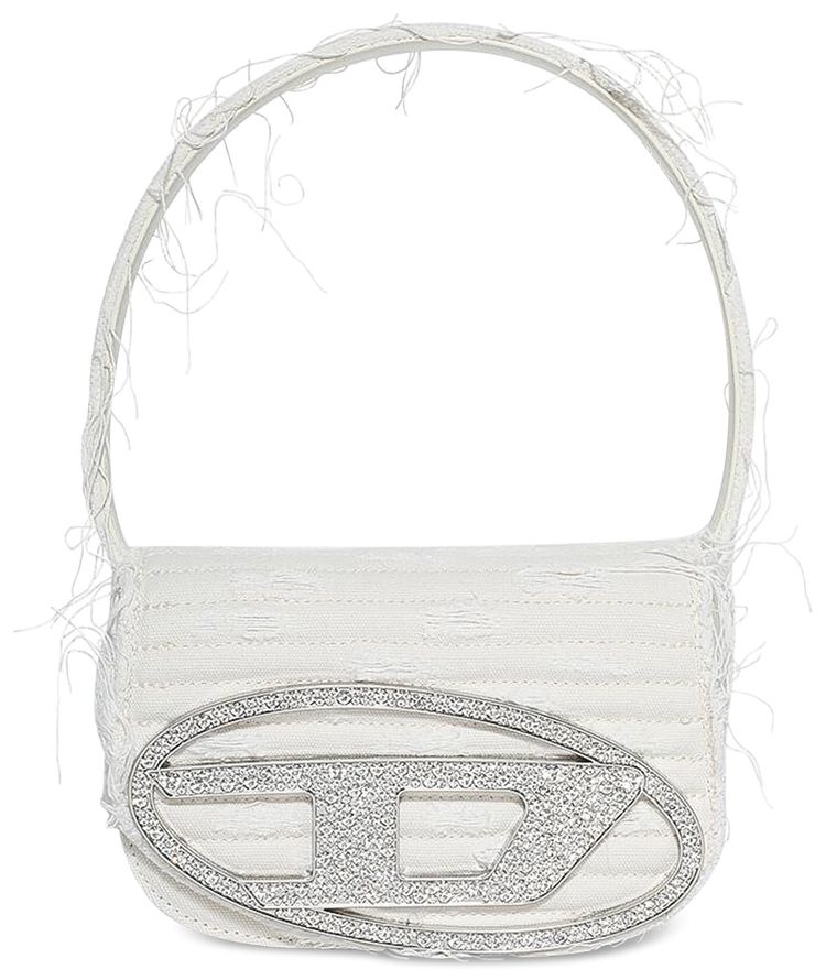 Diesel 1DR Shoulder Bag White