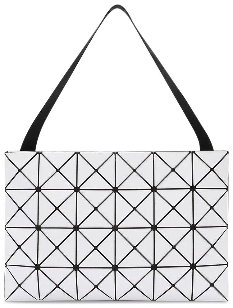 Bao Bao Issey Miyake Lucent Large Crossbody Bag White