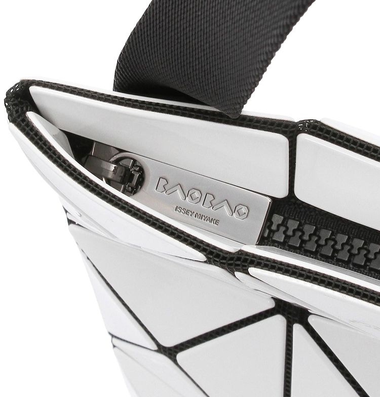 Bao Bao Issey Miyake Lucent Large Crossbody Bag White