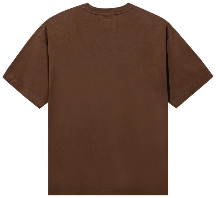 Market Peanuts Arc T Shirt Brown