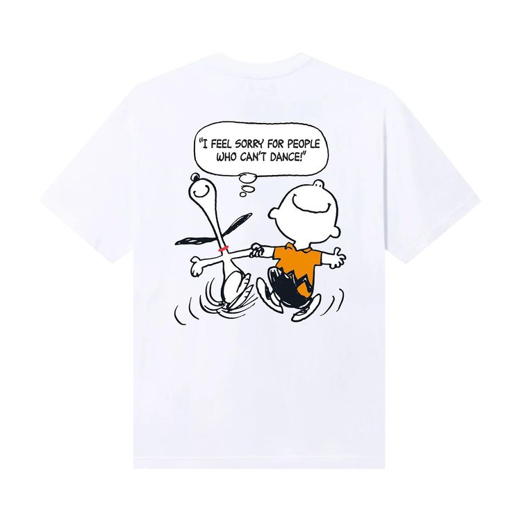 Market Peanuts Joy Of Dancing T Shirt White