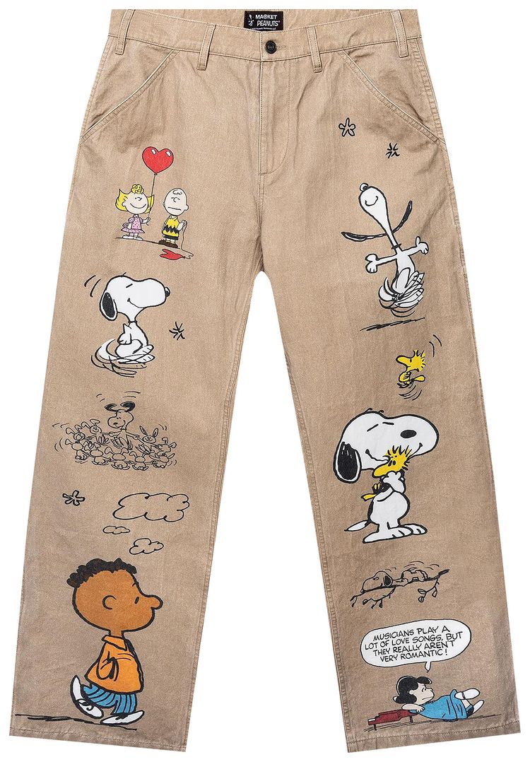 Market Peanuts Senior Pants Khaki