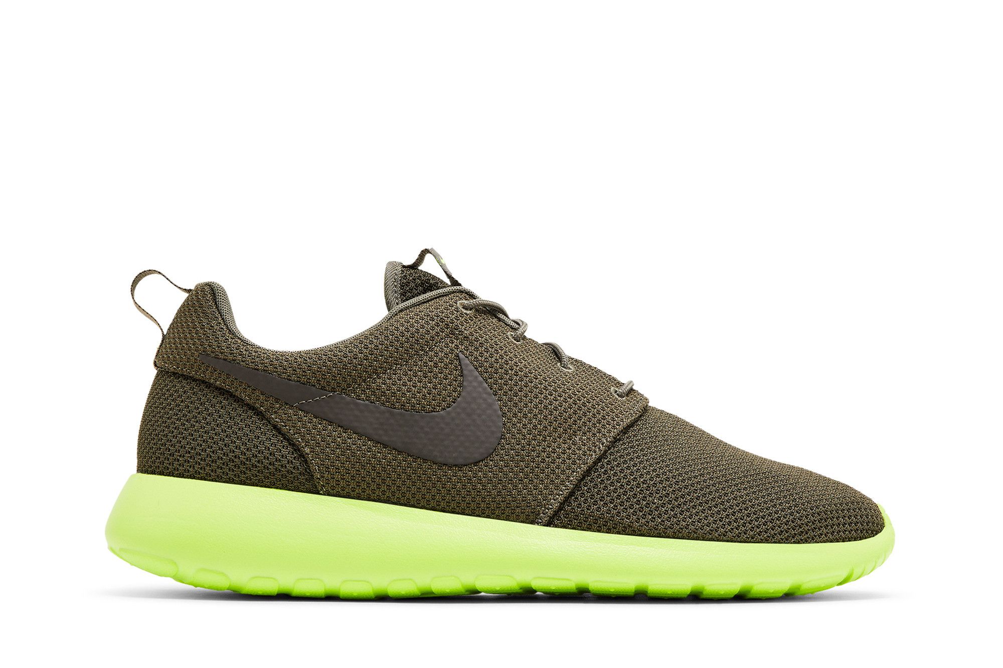 army green nike roshe