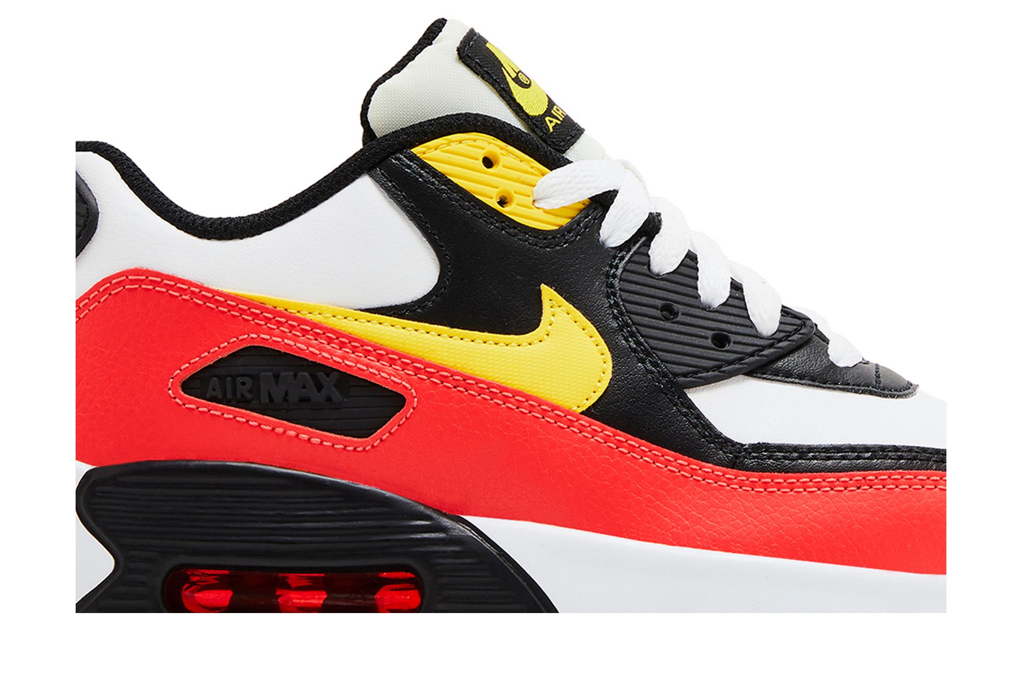 yellow red nike