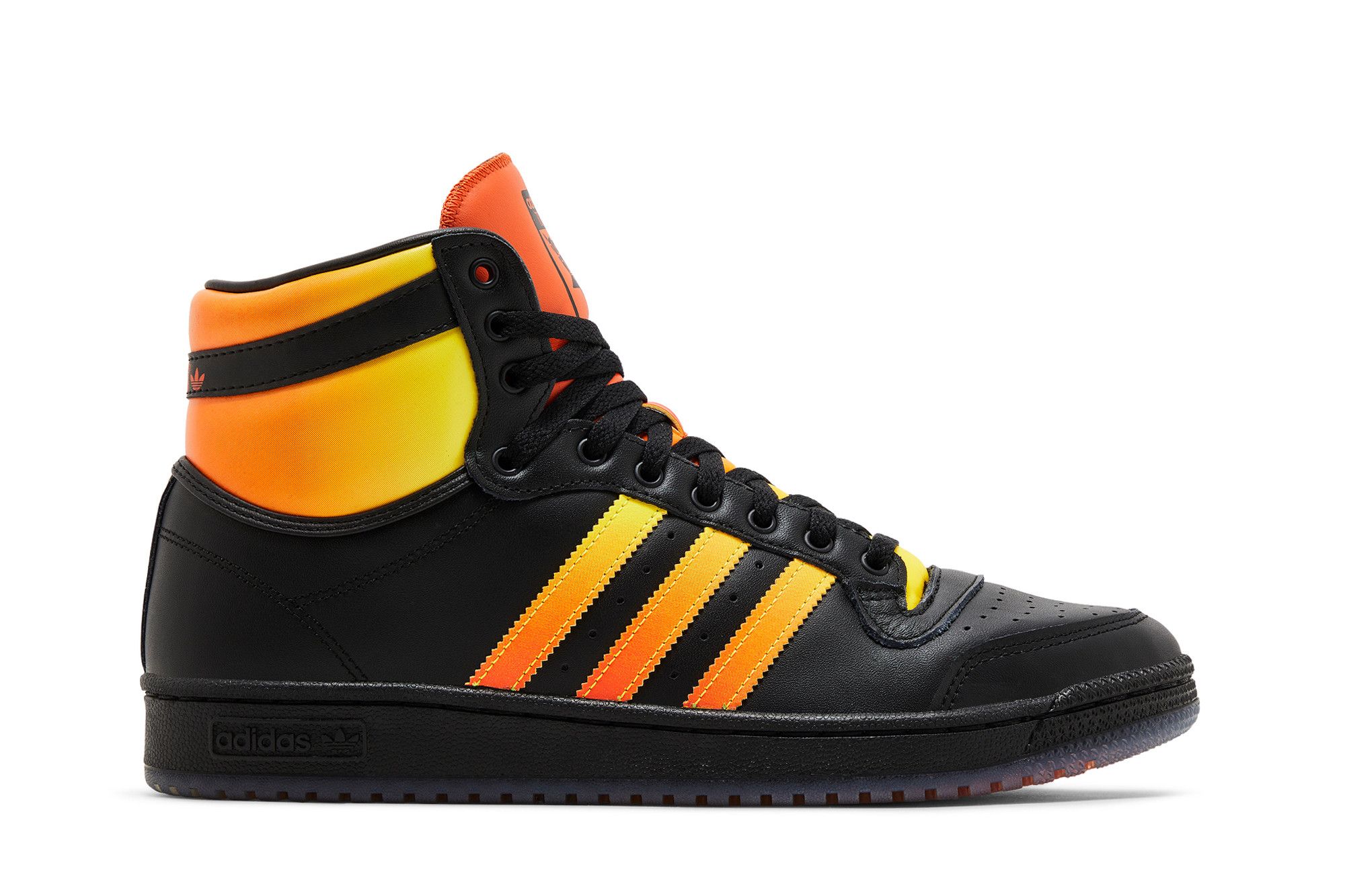 Adidas top ten yellow clearance