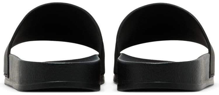 Palm Angels Classic Logo Pool Slider Black White