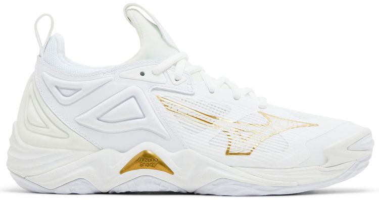 Mizuno Wmns Wave Momentum 3 White Gold