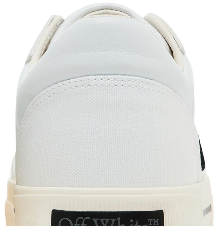 Off White New Low Vulcanized White Black