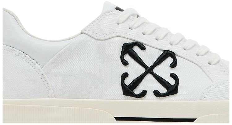 Off White New Low Vulcanized White Black