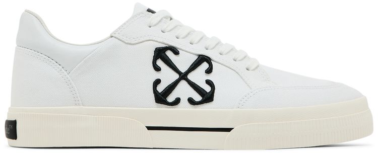 Off White New Low Vulcanized White Black