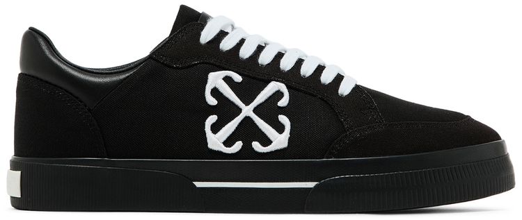 Off White New Low Vulcanized Black White
